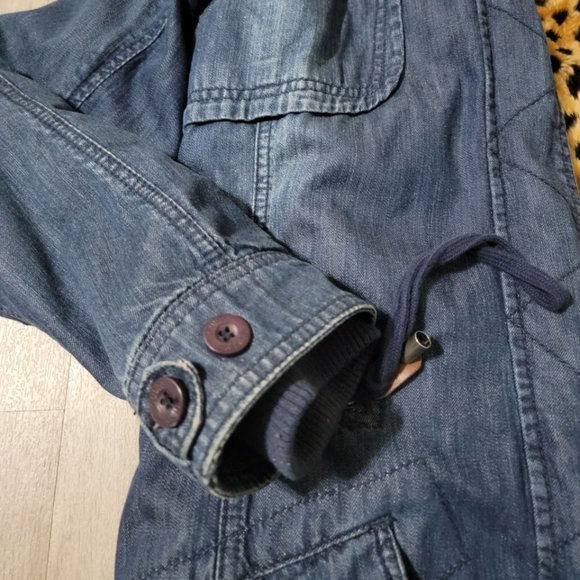 guess jean jacket coat - Picture 3 of 5